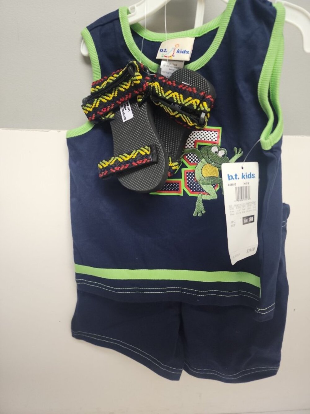 B.T. Kids Infant Boys 3-Piece  Set 18 Months Blue New!!!